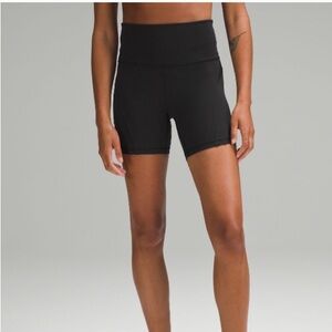Lululemon Wunder Train Mesh Panel High-Rise Short 6”